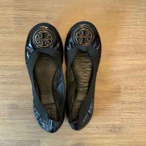 Tory Burch patent leather ballet flats size 6.5